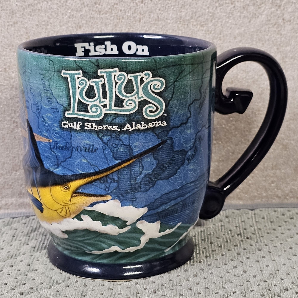 LuLus Large Coffee Mug Sword Fish